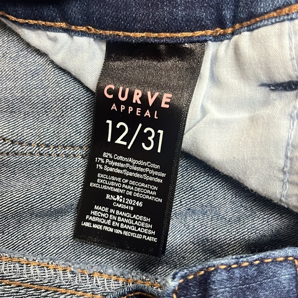 Long Jean Shorts - Picture 2 of 2